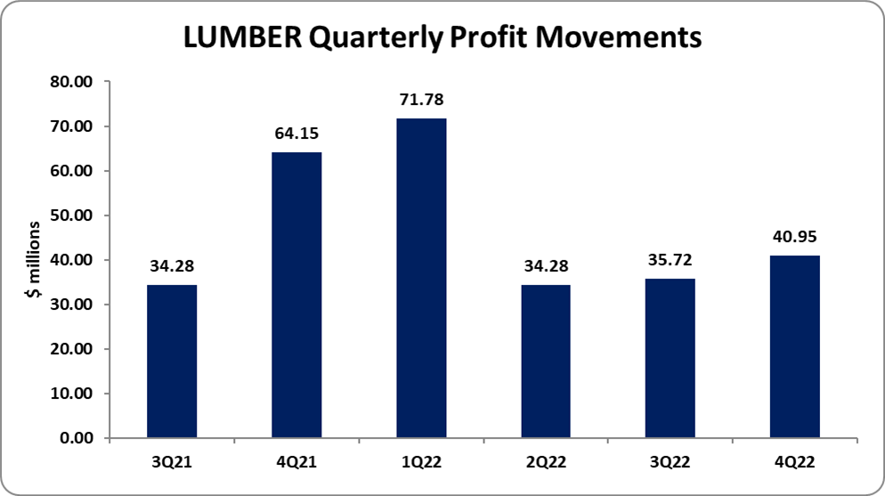 LUMBER reports 27 increase in year end net profit Mayberry
