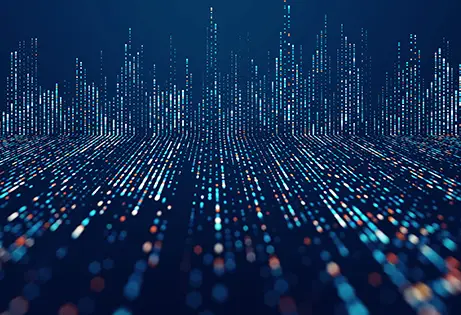 Lights of the city or a computer. Widebase Limited